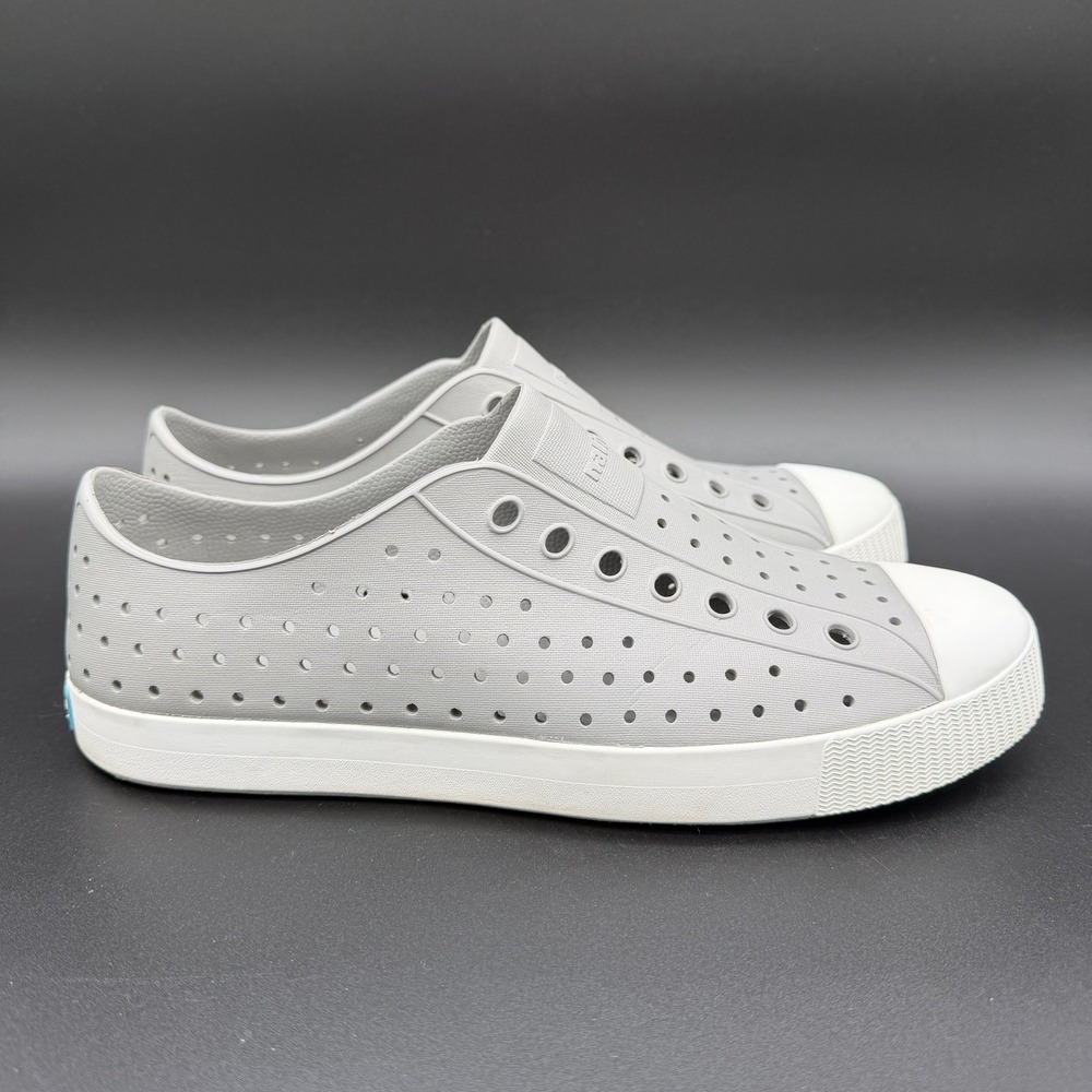 Native Shoes Jefferson Gray EVA Sneakers Women's 12 Men's 10